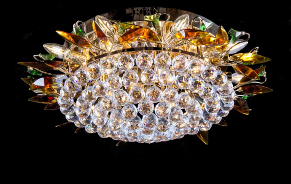 Кришталева люстра L5885/D600/12 (GD)