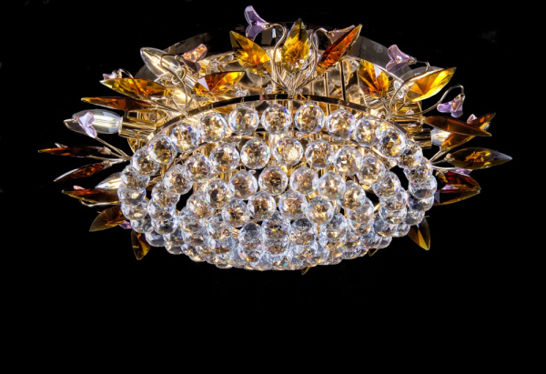 Кришталева люстра L5885/D600/12 (GD)