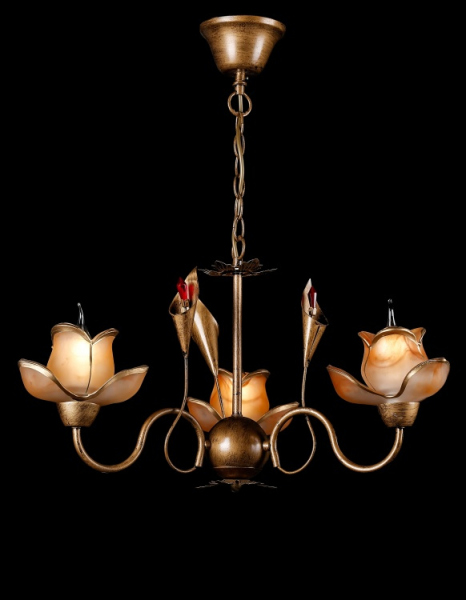 Хрустальная люстра L1833/4+4 LED (FG)