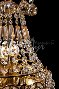 Кришталева люстра L55680/5 (FGD+AMBER)