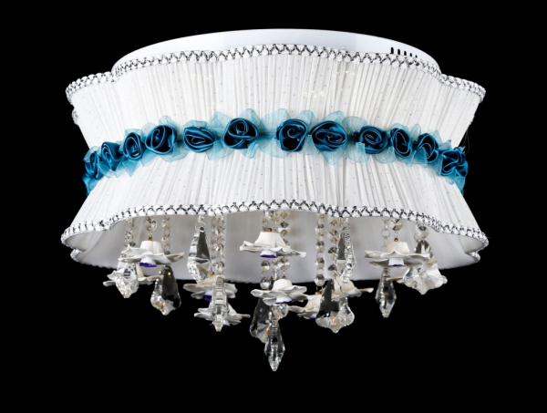 Кругла люстра  L78086/500/9 (BL) LED