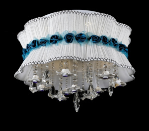 Кругла люстра  L78086/500/9 (BL) LED