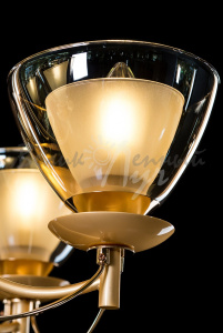 Люстра с плафонами L15001/5 (gold) Люстра с плафонами L15001/5 (gold)