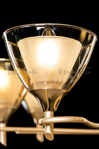 Люстра с плафонами L15004/7 (gold) Люстра с плафонами L15004/7 (gold)