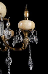 Люстра свеча LV7003/10 (GAB)
