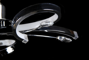 Светодиодная люстра L1100/2-24W LED (CR)