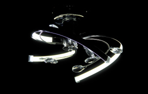 Светодиодная люстра L1094/3-27W LED (CR)