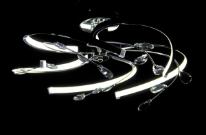 Светодиодная люстра L1094/5-55W LED (CR)