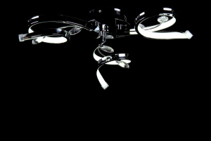 Світлодіодна люстра L1102/3-36W LED (WT)