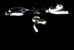 Світлодіодна люстра L1102/3-36W LED (WT)