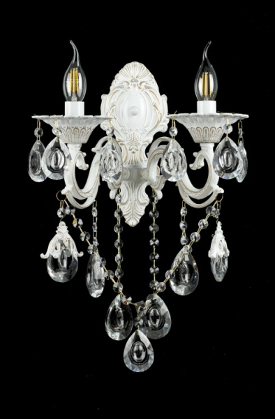 Бра Свічка B555M/2W (WT+SL)
