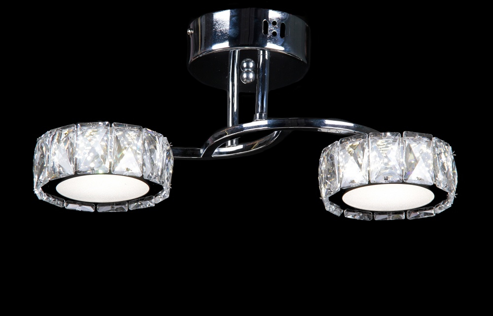 Светодиодная люстра L7284/2-14W LED (CR)