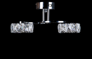 Светодиодная люстра L7284/2-14W LED (CR)