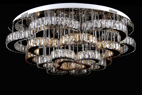 Світлодіодна люстра L78324/21(CR+WT+SHANBIN) LED