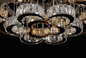 Светодиодная люстра L78324/21(CR+WT+SHANBIN) LED