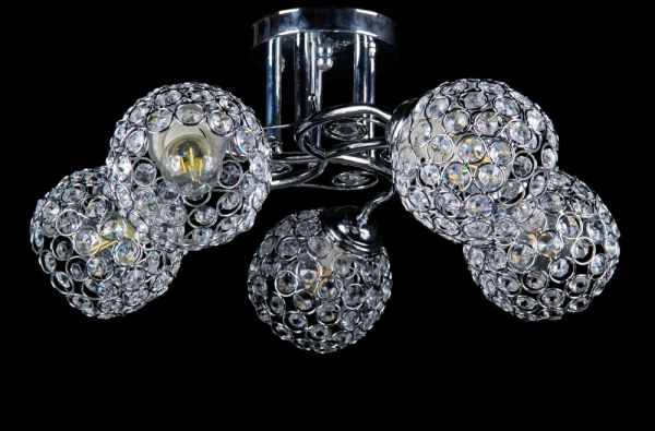 Хрустальная люстра L5885/D600/12 (GD)