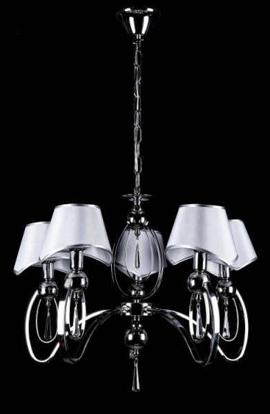 Люстра з абажурами L30276/5 (CR)