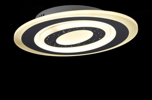 Світлодіодна люстра L6703/410/2 LED (WT)