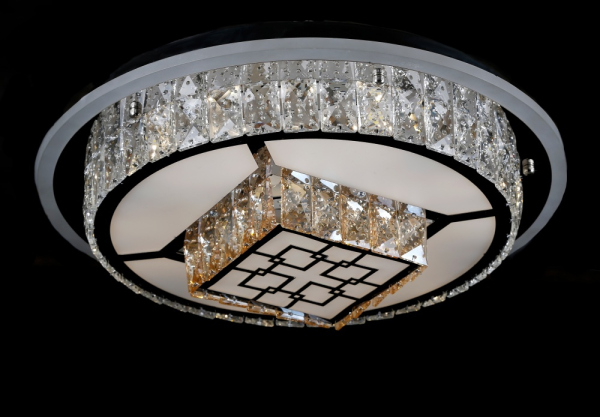 Світлодіодна люстра L1709/500/6+4 LED (CH)