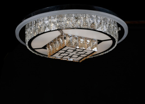 Светодиодная люстра L1709/500/6+4 LED (CH)