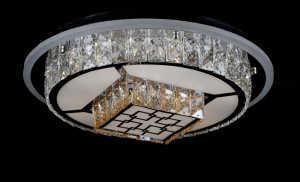Светодиодная люстра L1709/500/6+4 LED (CH)
