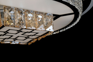 Светодиодная люстра L1709/500/6+4 LED (CH)