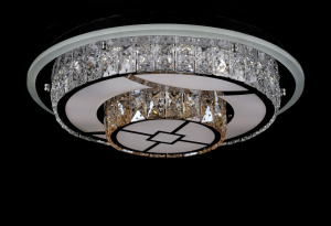 Светодиодная люстра L1712/500/6+4 LED (CH)