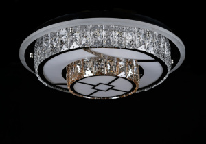 Светодиодная люстра L1712/500/6+4 LED (CH)