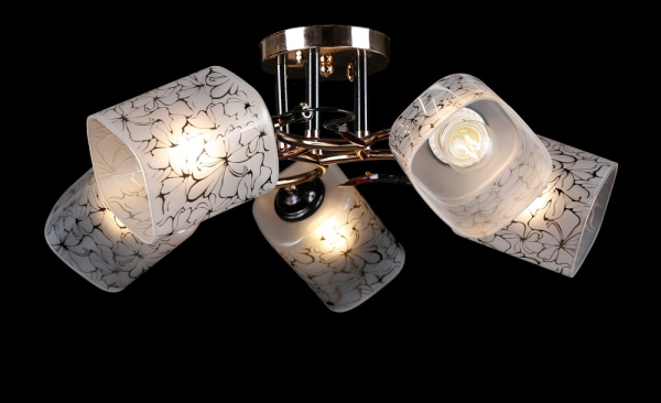 Світлодіодна люстра LK23/5 LED (WT)