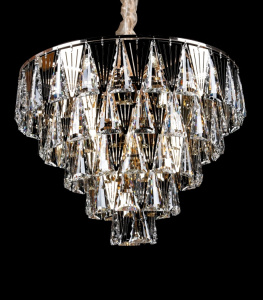 Кришталева люстра L5885/D600/12 (GD)