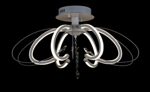 Світлодіодна люстра LG1819/6 LED (WT)