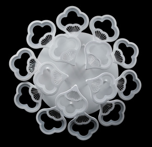 Светодиодная люстра LK39181/10+5 LED (WT)