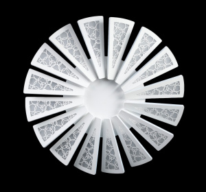 Світлодіодна люстра LK36266/16 LED (WT)