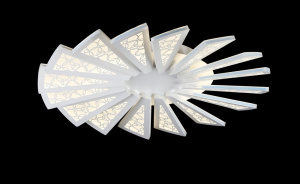 Світлодіодна люстра LK36266/16 LED (WT)