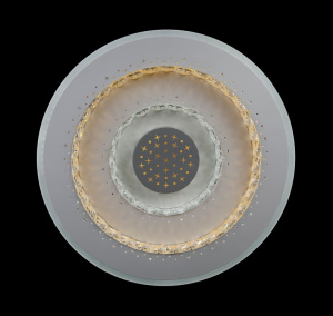 Светодиодная люстра LK39381/3 LED (WT)