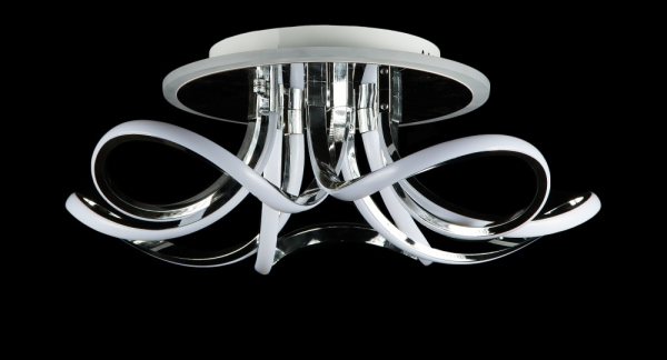 Світлодіодна люстра L78586/5 LED (WT)