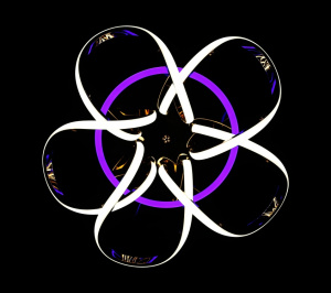 Светодиодная люстра L78586/5 LED (FGD)