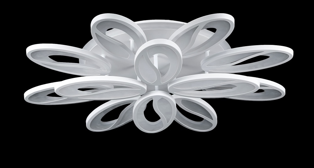 Светодиодная люстра LK208/8+4 LED (white)