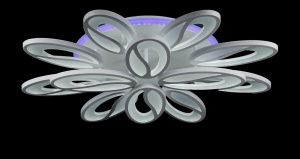 Светодиодная люстра LK208/8+4 LED (white)