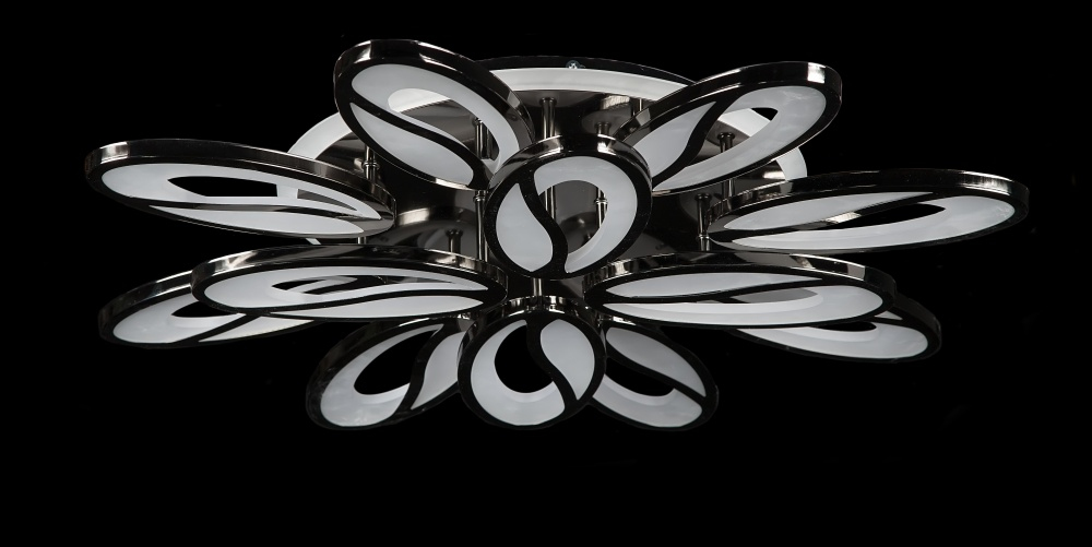 Светодиодная люстра LK208/8+4 LED (ZBK)