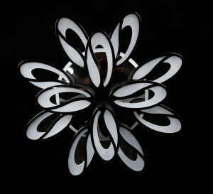 Светодиодная люстра LK208/8+4 LED (ZBK)