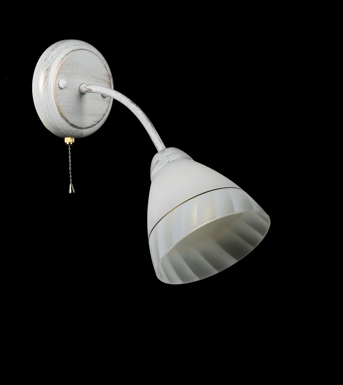 Бра з плафонами B80085/1 (WT+GD)