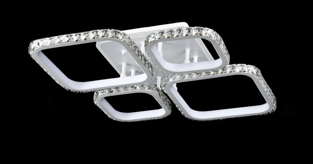 Светодиодная люстра L1538/2+2 RGB LED (White)