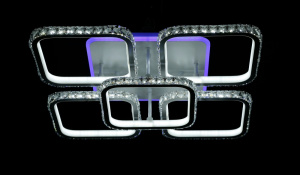 Світлодіодна люстра L1538/4+1 RGB LED (White) Світлодіодна люстра L1538/4+1 RGB LED (White)