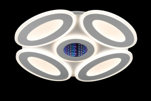 Світлодіодна люстра L78537/4+1 LED (WT)