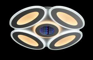 Світлодіодна люстра L78537/4+1 LED (WT)