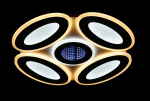 Світлодіодна люстра L78537/4+1 LED (WT)