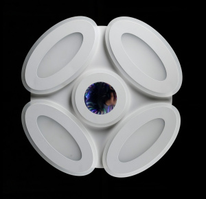 Світлодіодна люстра L78537/4+1 LED (WT)