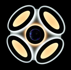 Світлодіодна люстра L78537/4+1 LED (WT)