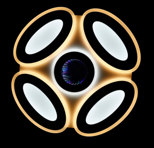 Світлодіодна люстра L78537/4+1 LED (WT)